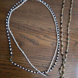 Rice Pearl Necklace Bundle